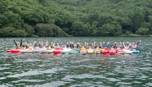 木崎湖カヌー体験2024